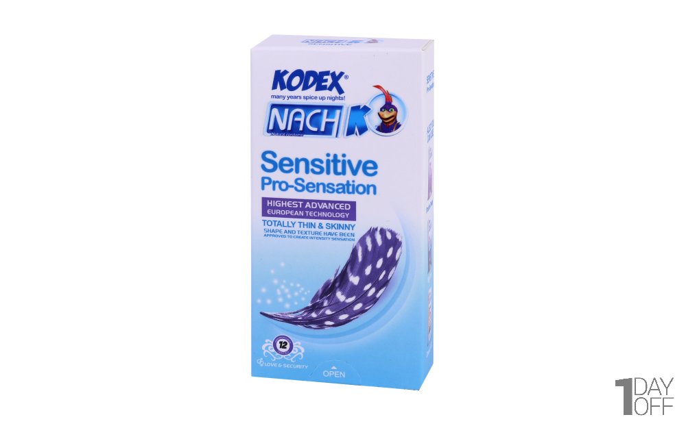 کاندوم ناچ کدکس (NachKodex) مدل Sensitive Pro-Sensation