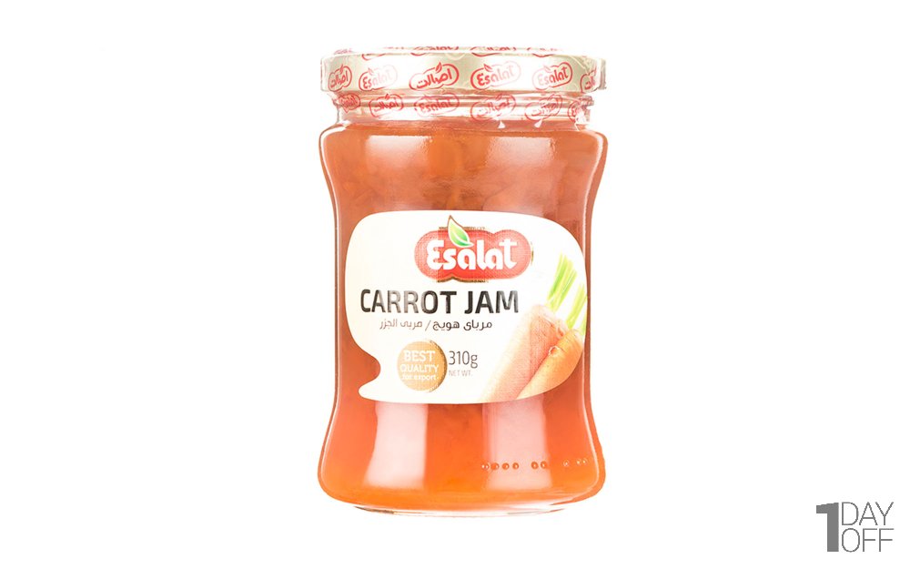 مربا هویج اصالت مقدار 310 گرم