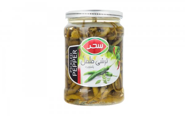 ترشی فلفل سحر مقدار 600 گرم
