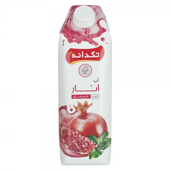 آب انار تکدانه مقدار 1 لیتر
