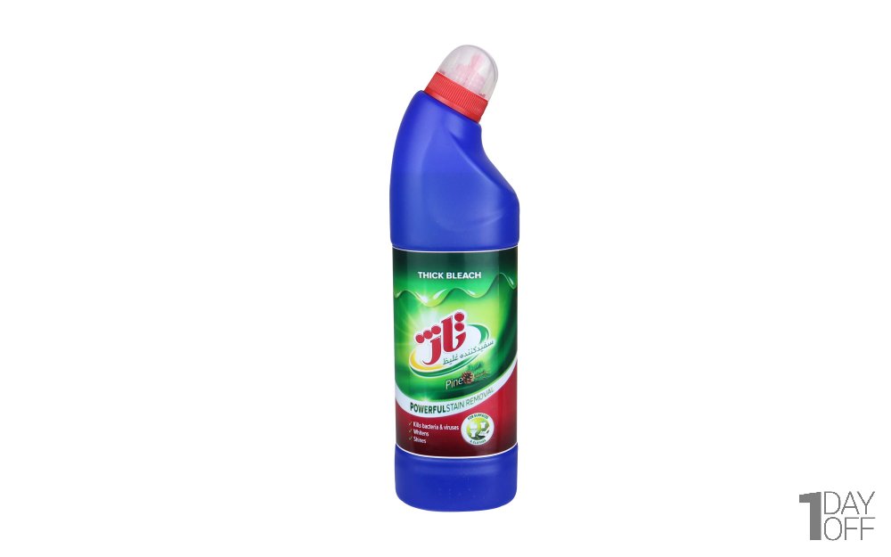 مایع سفید کننده غلیظ تاژ رایحه کاج مقدار 750 گرم 