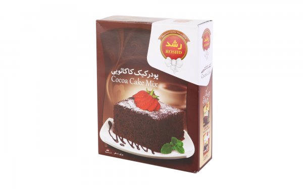 پودر کیک کاکائویی رشد مقدار 500 گرم