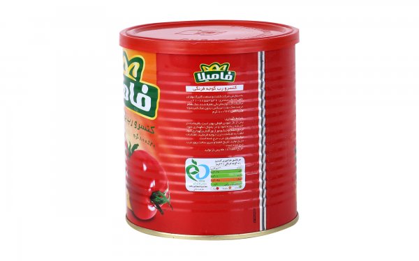 رب‌ گوجه‌فرنگی فامیلا مقدار 800 گرم