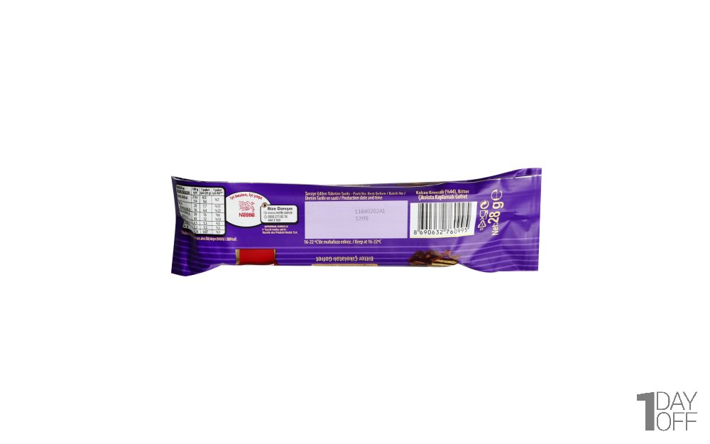 ویفر شکلات تلخ 1927 نستله (Nestle) مقدار 28 گرم