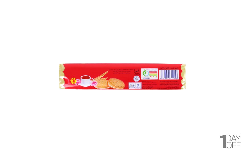 بیسکویت ساقه طلایی کرم‌دار مینو مقدار 192 گرم