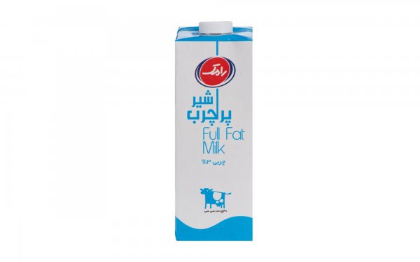 شیر پاستوریزه پرچرب رامک مقدار 1 لیتر