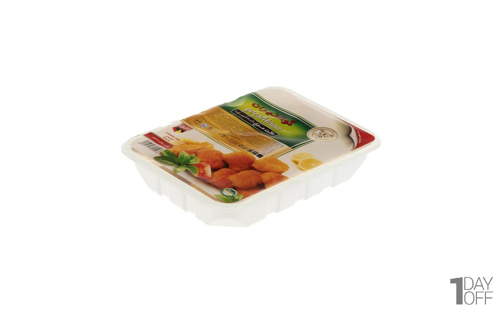 ناگت مرغ خانواده گوشتیران مقدار 380 گرم
