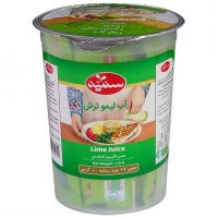 آب‌لیمو ساشه‌ای سمیه مقدار 10 گرم بسته 17 عددی