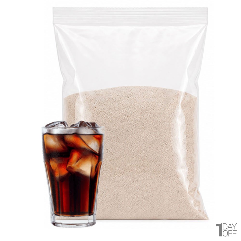 پودر ژله با طعم کولا مقدار 500 گرم