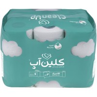 دستمال حوله سه‌لایه 6 رول کلین آپ