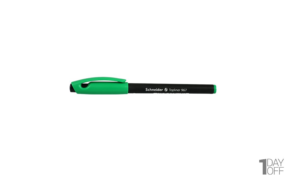  روان‌نویس 0.4 میلی‌متری اشنایدر (Schneider) مدل Topliner 967 رنگ سبز