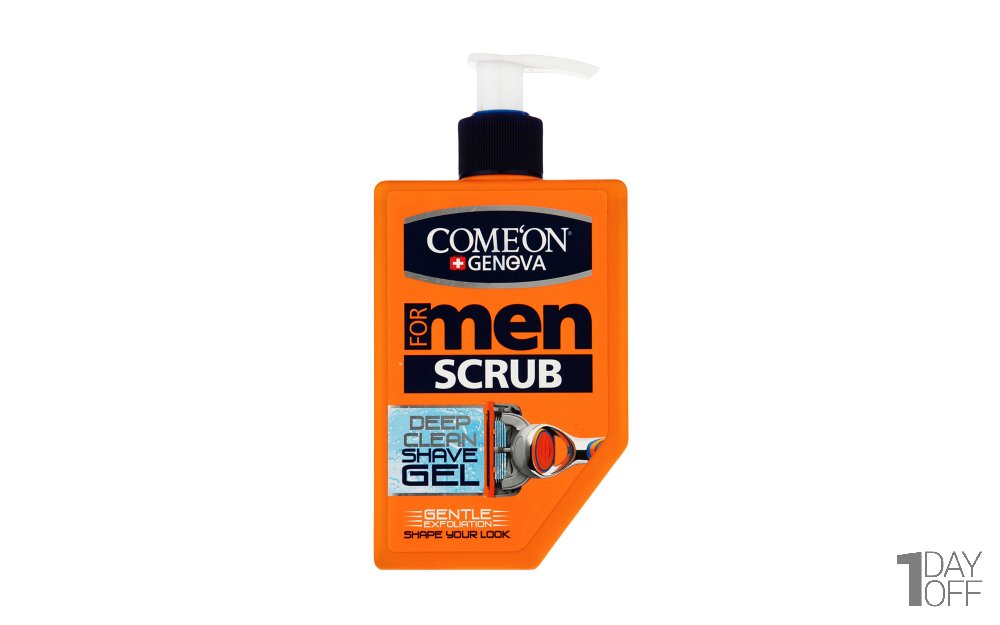 ژل اصلاح (SCRUB) کامان مقدار 260 میلی‌لیتر