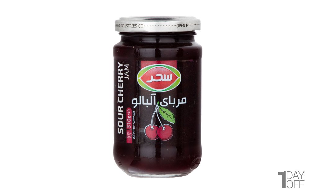 مربا آلبالو سحر مقدار 310 گرم