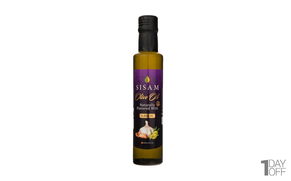 روغن زیتون فرابکر حاوی عصاره سیر طبیعی مقدار 250 میلی‌لیتر