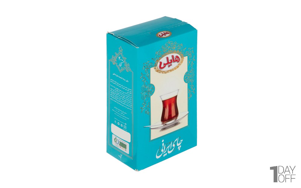 چای سیاه شکسته ایرانی هایلی مقدار 400 گرم 
