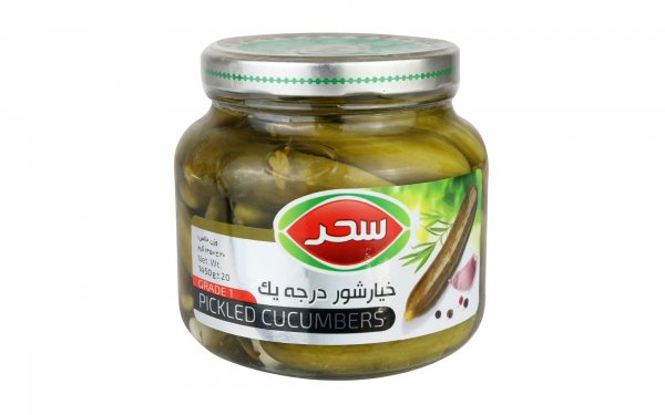 خیارشور درجه یک سحر 1450 گرمی