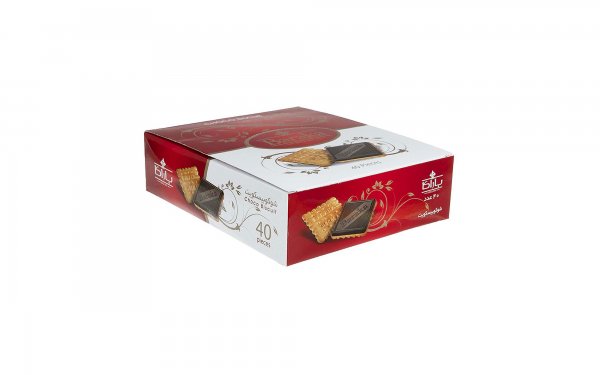 بیسکویت با روکش شکلاتی باراکا مقدار 250 گرم