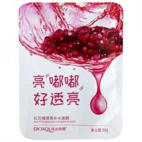 ماسک ضد چروک ورقه‌ای حاوی عصاره انار بیوآکوا (Bioaqua) بسته 1 عددی 