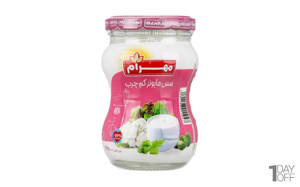 سس مایونز کم‌چرب مهرام مقدار 265 گرم