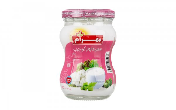 سس مایونز کم‌چرب مهرام مقدار 265 گرم