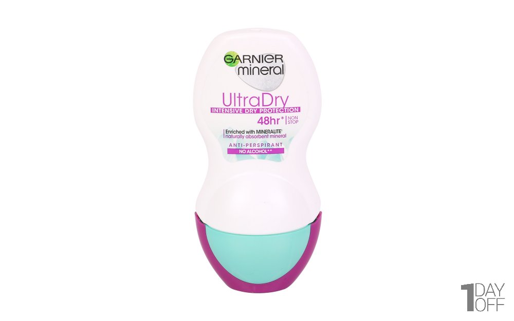 رول ضد تعریق زنانه Ultra Dry گارنیر (Garnier) مقدار 50 میلی‌لیتر