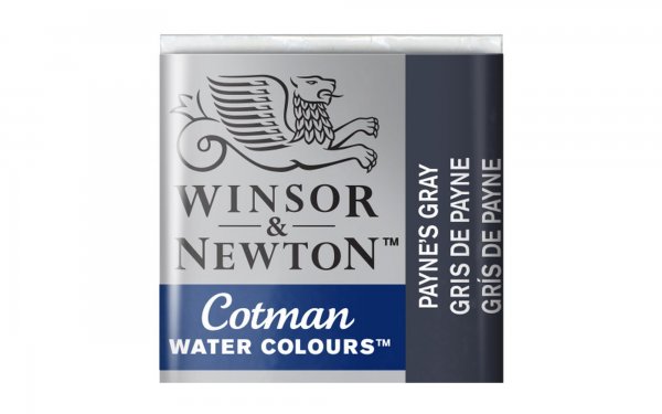 قرص آبرنگ وینزور (Winsor) سری Cotman رنگ PAYNES GRAY