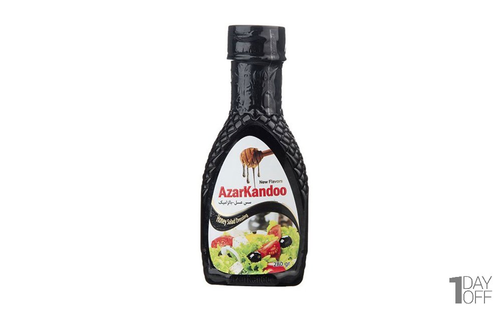 سس عسل و بالزامیک آذر کندو مقدار 280 گرم