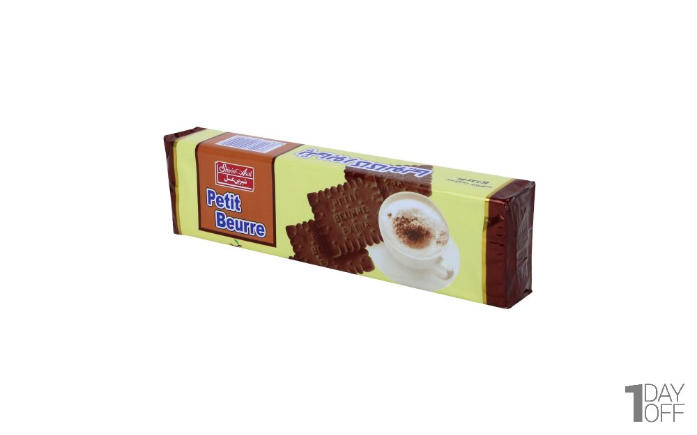 بیسکویت پتی‌بور کاکائویی شیرین‌عسل مقدار 80 گرم