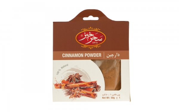 پودر دارچین سحرخیز مقدار 50 گرم