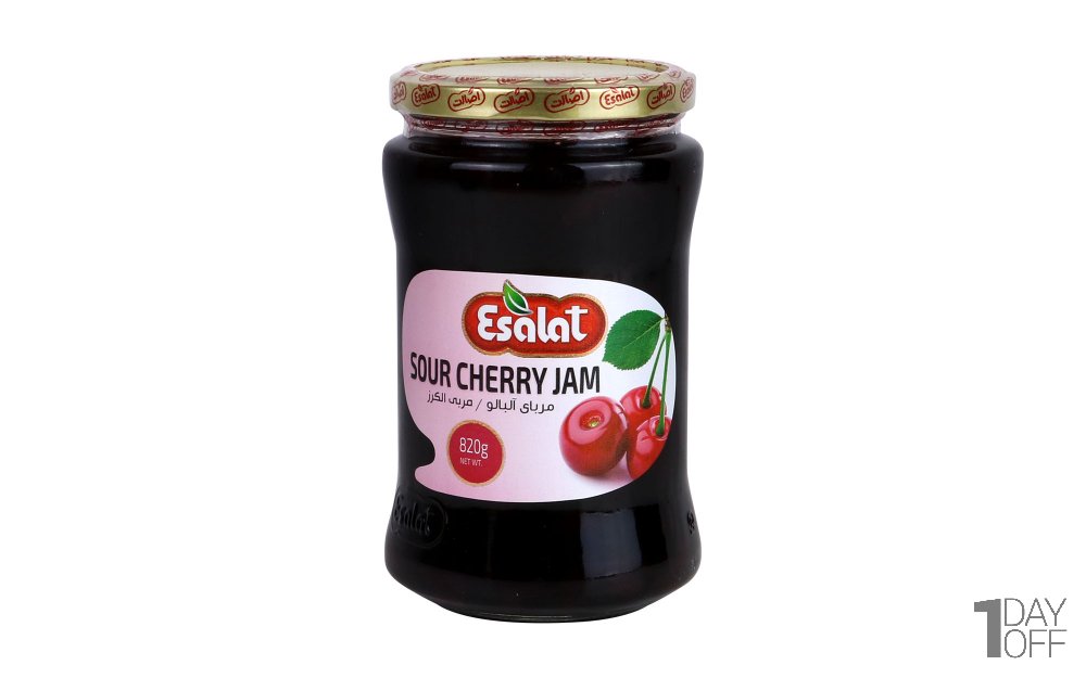 مربا آلبالو اصالت مقدار 820 گرم