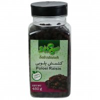 کشمش پلویی سبزدانه مقدار 450 گرم