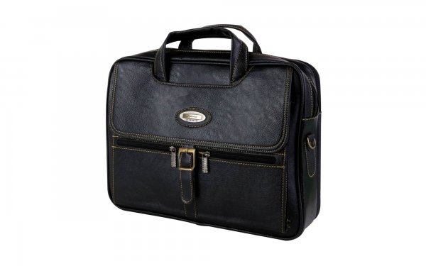 کیف دوکاره اداری مشکی دیپلمات کد 3738