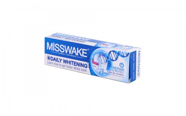 خمیردندان میسویک (MissWake) مدل Daily Whitening مقدار 100 میلی‌لیتر