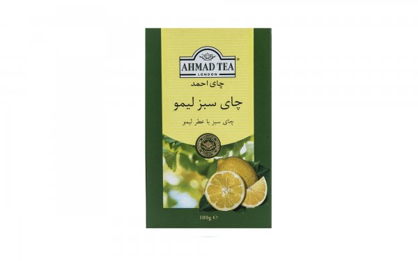 چای سبز با عطر لیمو احمد مقدار 100 گرم