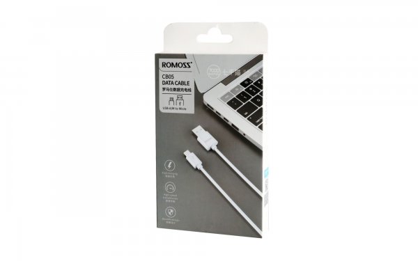کابل شارژ  USB به microUSB روموس طول 1 متر