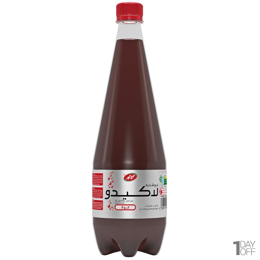 نوشابه کولا لاکیدو کاله مقدار 1 لیتر