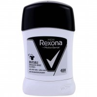 استیک ضدتعریق مردانه Invisible On Black & Whiet Clothes رکسونا (Rexona) مقدار 50 میلی‌لیتر