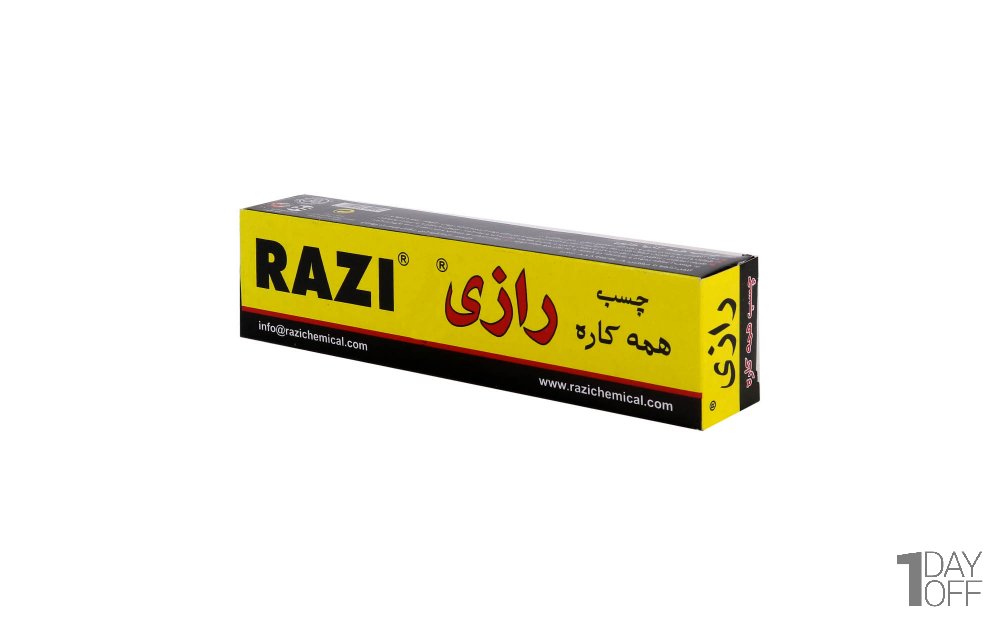 چسب همه‌کاره رازی مقدار 100 میلی‌لیتر
