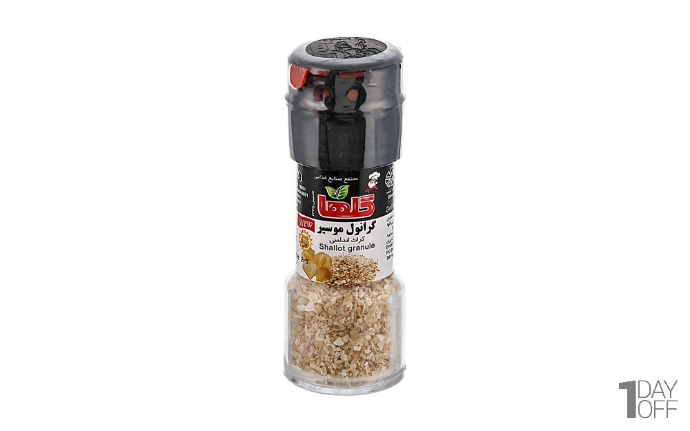 گرانول موسیر گلها مقدار 50 گرم