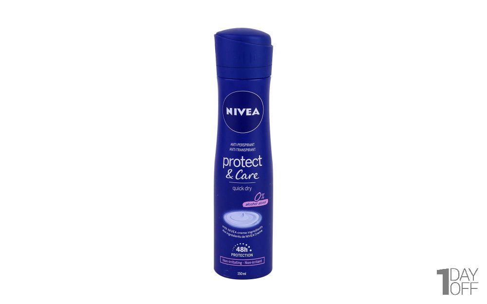 اسپری ضدتعریق زنانه Protect & Care نیوا (Nivea) مقدار 150 میلی‌لیتر