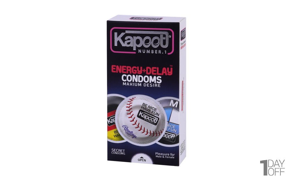 کاندوم کاپوت (Kapoot) مدل Energy + Delay