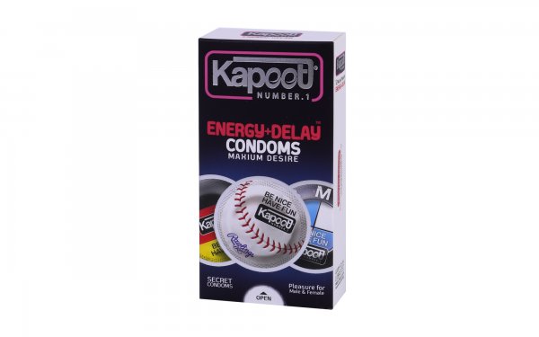 کاندوم کاپوت (Kapoot) مدل Energy + Delay