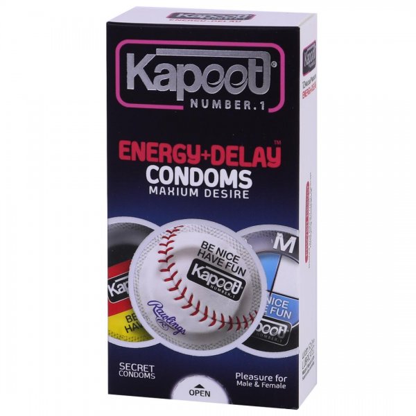 کاندوم کاپوت (Kapoot) مدل Energy + Delay