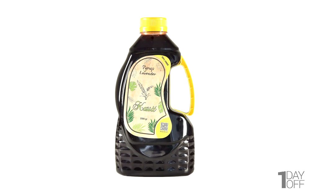 سیروپ لوندر (اسطوخودوس) کاسیت مقدار 2.5 کیلوگرم