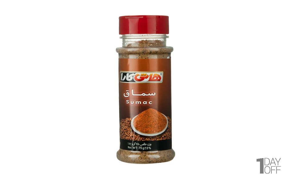 پودر سماق هاتی‌کارا گلستان مقدار 75 گرم 