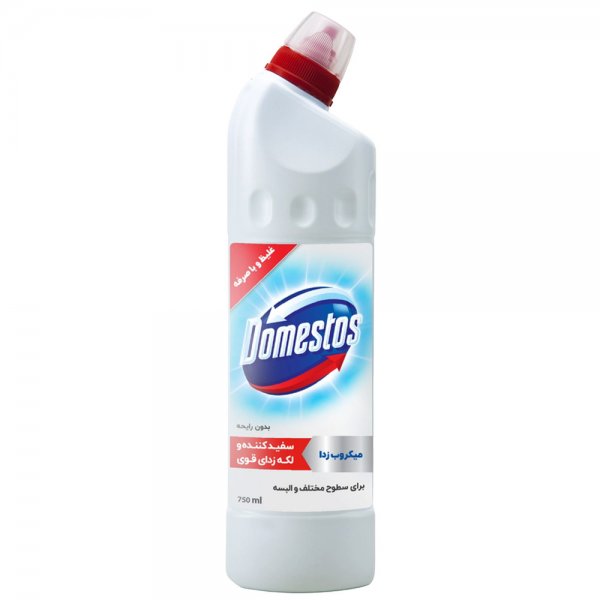 مایع سفیدکننده دامستوس مدل Snow White مقدار 750 میلی‌لیتر
