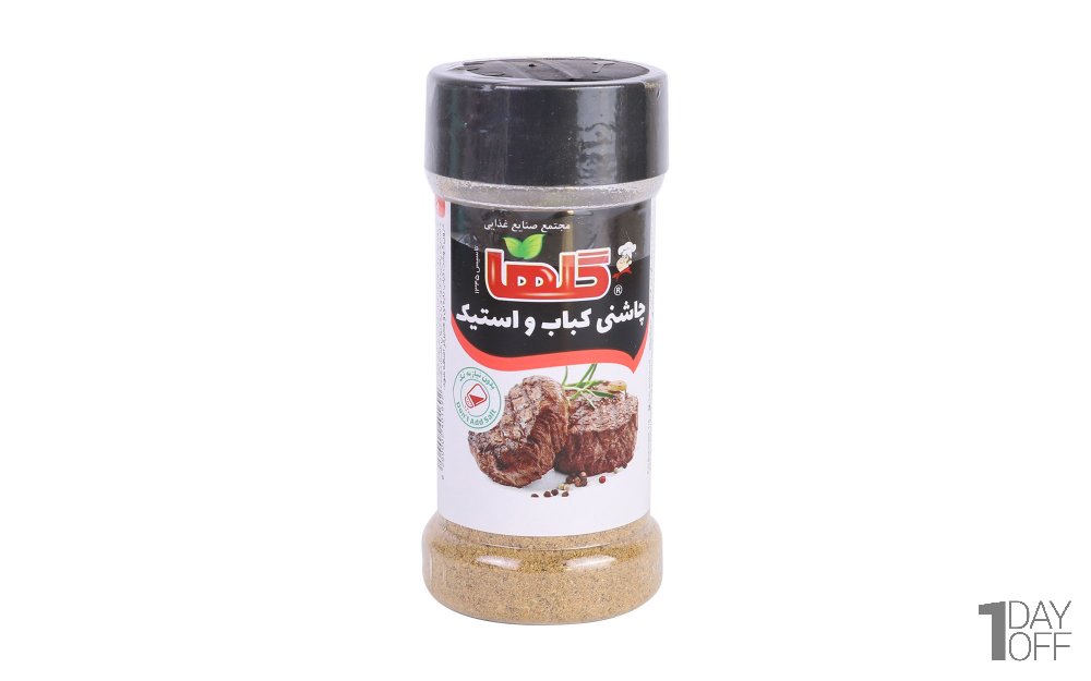چاشنی کباب و استیک گلها مقدار 80 گرم