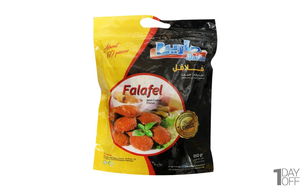 فلافل منجمد کم‌چرب مارین مقدار 950 گرم