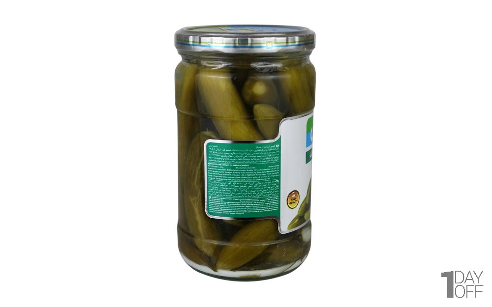 خیارشور درجه یک مکنزی مقدار 680 گرم