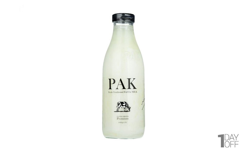 شیر پرچرب سنتی و تازه پاک مقدار 1 لیتر